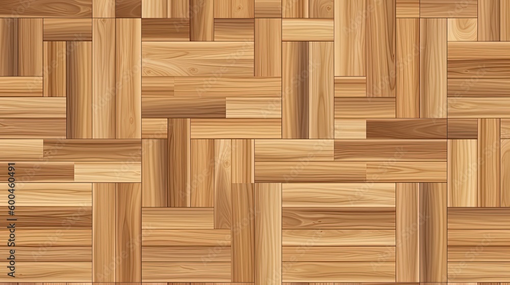 Fototapeta premium Old wood texture, light abstract wooden background. Generative AI. 