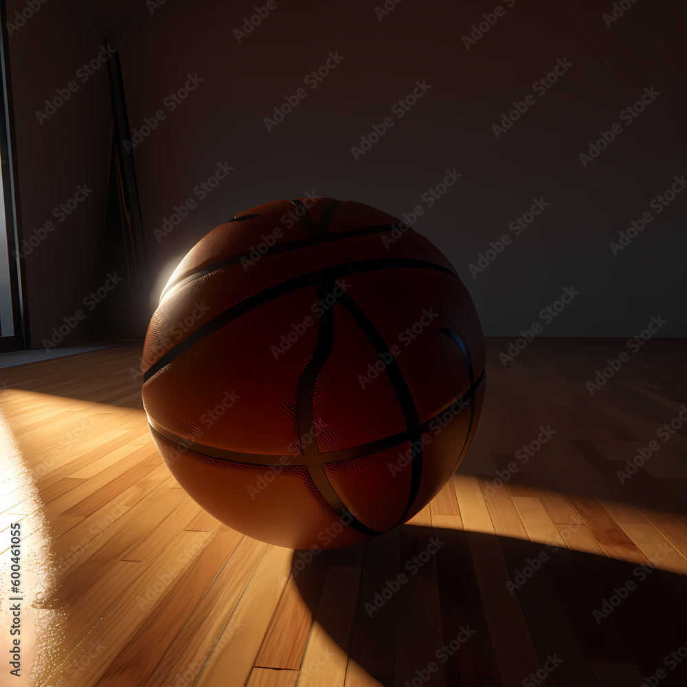 Basket Ball Ball Stadium. Generative AI Basket Ball Ball Stadium. Generative AI