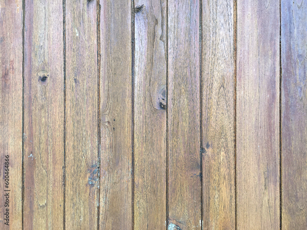 Naklejka premium Natural wood wall texture and background pattern