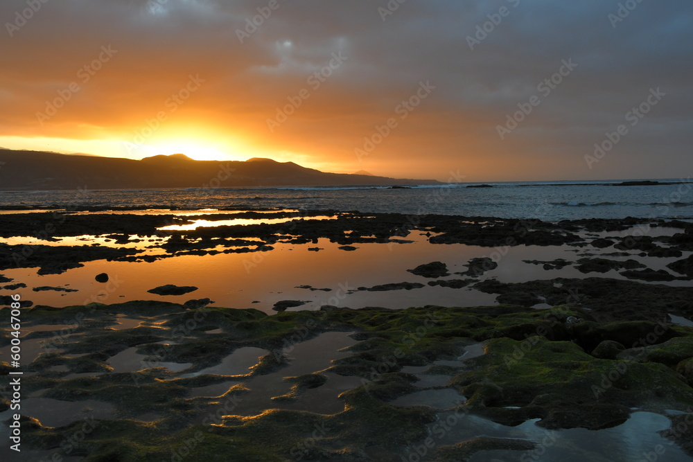 Canaries Islands - Gran Canaria - Las Palmas - Sunset Canaries Islands - Gran Canaria - Las Palmas - Sunset