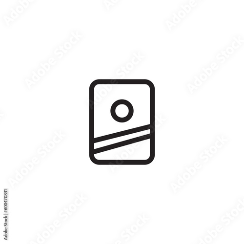 Clarifier Oxides Hair Outline Icon