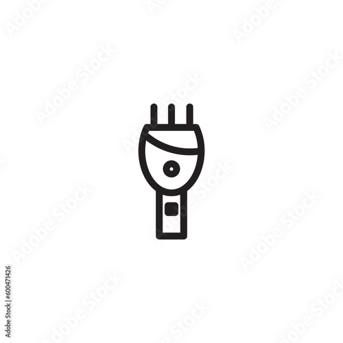 Hair Cutting Machine Outline Icon