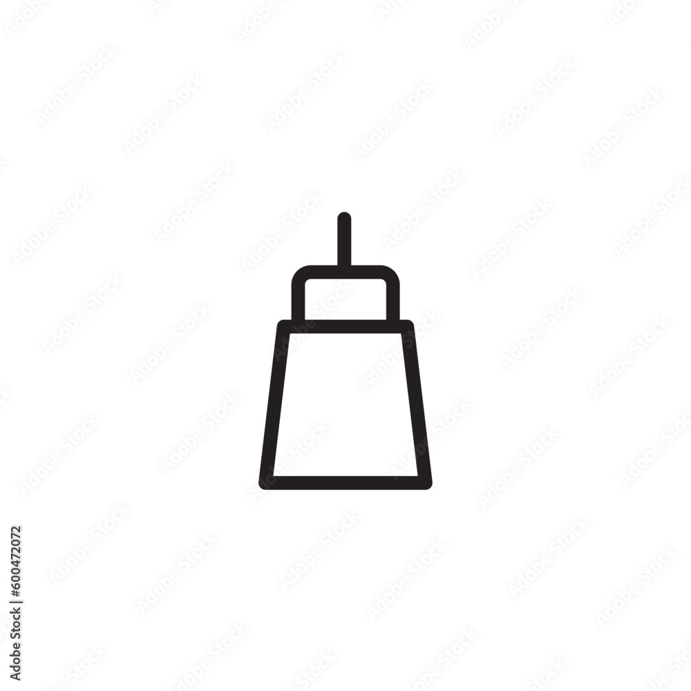 Tools Hair Style Outline Icon Tools Hair Style Outline Icon