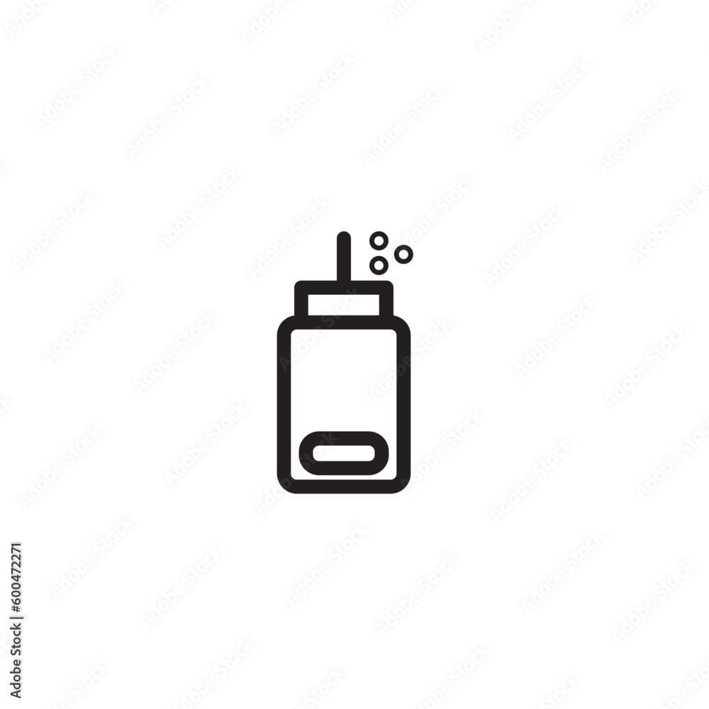 Tools Hair Style Outline Icon Tools Hair Style Outline Icon
