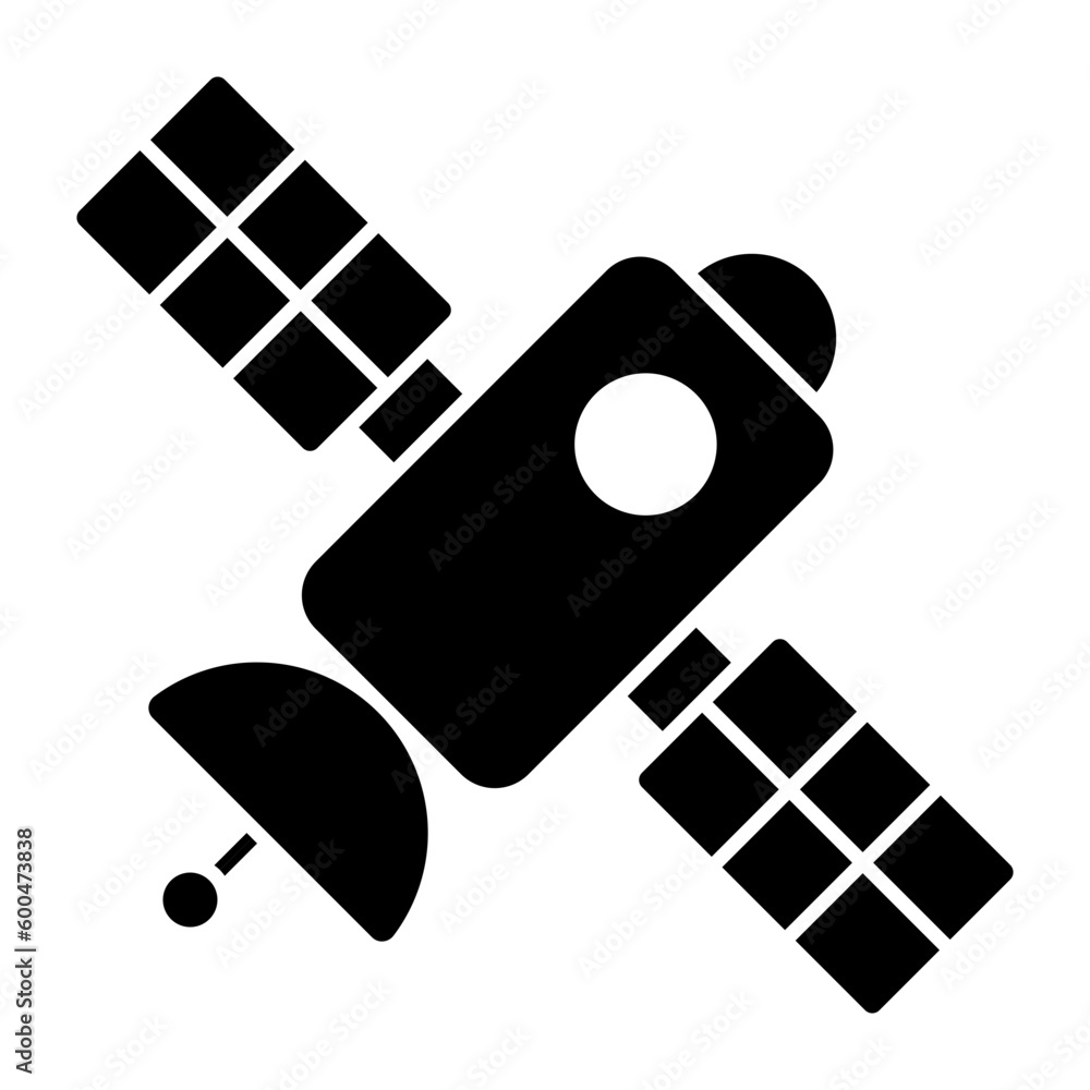 Satellite Glyph Icon