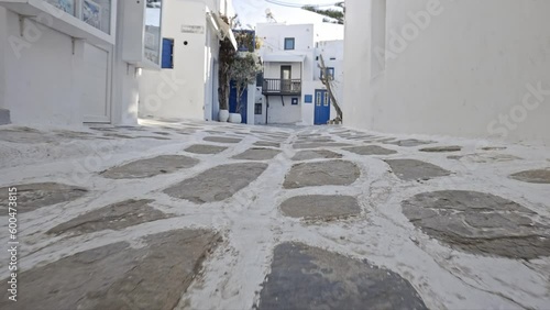  The White Houses and Cobblestone Streets of Mykonos