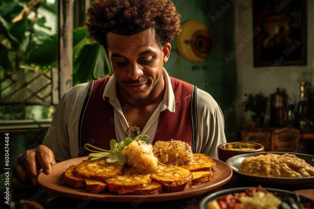 Experience the Essence of Dominican Cuisine as a Skillful Chef Presents a Platter of Mangu, a Tasty Local Breakfast Dish
Experience the Essence of Dominican Cuisine as a Skillful Chef Presents a Platter of Mangu, a Tasty Local Breakfast Dish