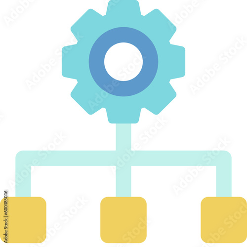 organization flat icon