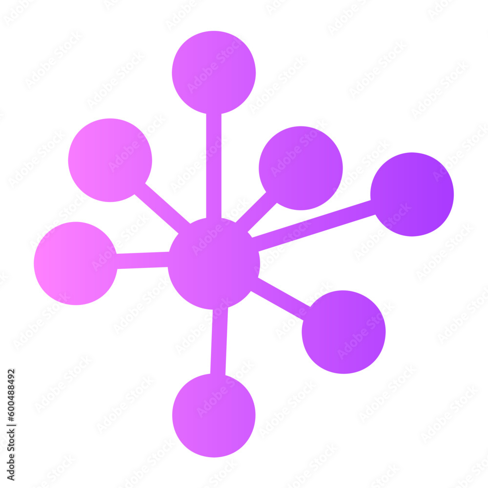 glucose gradient icon glucose gradient icon