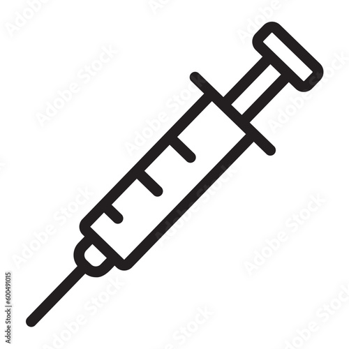 syringe line icon