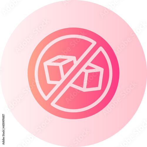 sugar free gradient icon