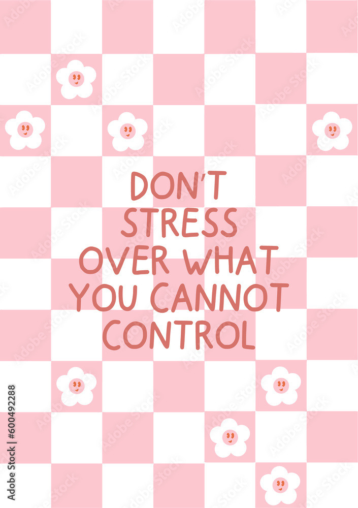 Checkered retro pattern with flowers. Checkered retro pattern with flowers.
