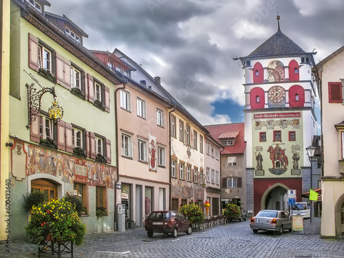 St. Martin gate in Wangen im Allgau, Germany photo