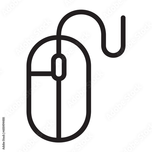 mouse line icon