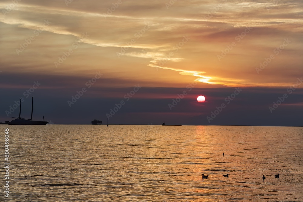 The Enchanting Drowning Sunset of Trieste