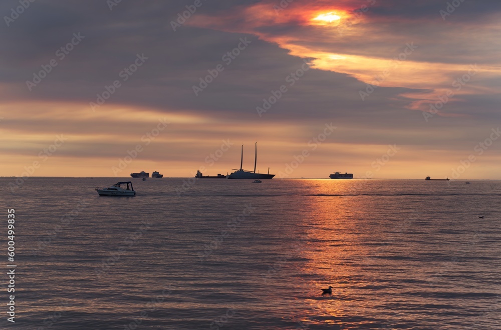 The Enchanting Drowning Sunset of Trieste
