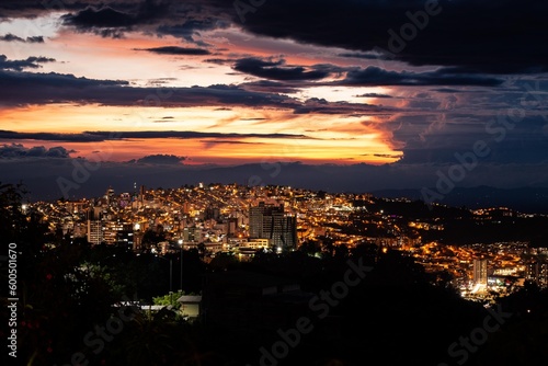 Beautiful city summer sunset - Manizales town - Colombia © Carlos