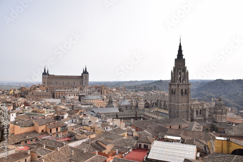 The Alcazar and Cathedral of Toledo  Spain