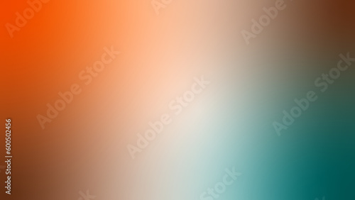 horizontal orange - brown - teal gradient background