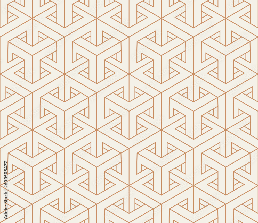 Vector seamless geometric pattern.Linear pattern. Wallpapers for your design. Vector illustration.