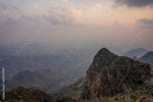saudi arabian naturel mountains taif