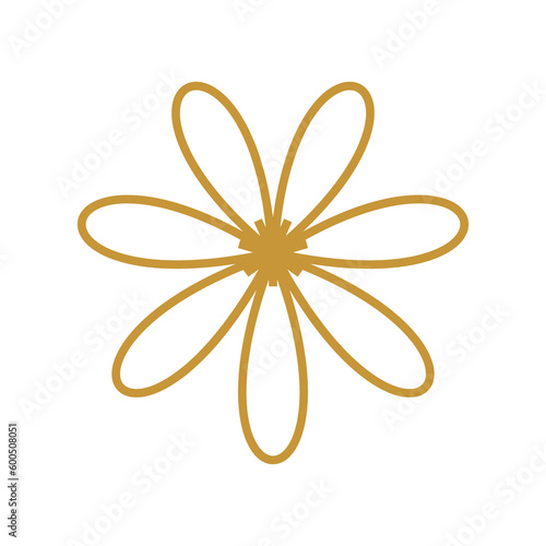 Beige Flower PNG