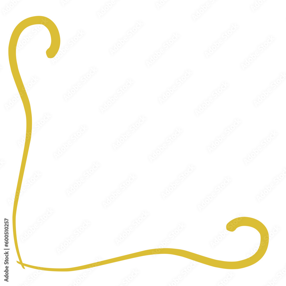 Gold Corner Border Vector Gold Corner Border Vector