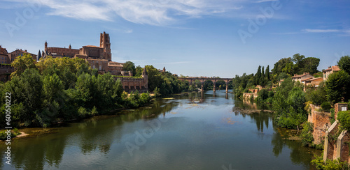 Street view of Albi, France