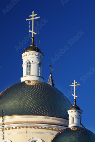 Nevjansk cathedral classicism style, Russia photo