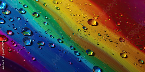 Rainbow colors swirls morphing abstract fluid art
