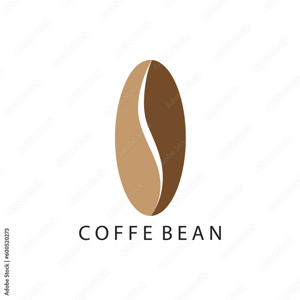 Fototapeta premium Coffee beans isolated on white background