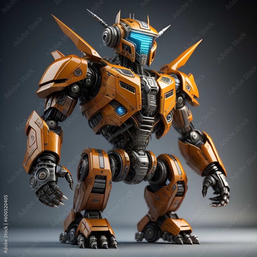 robot cyborg soldier generated ai robot cyborg soldier generated ai