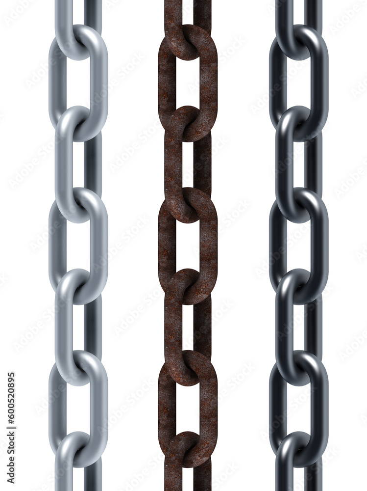 isolated seamless set of chains