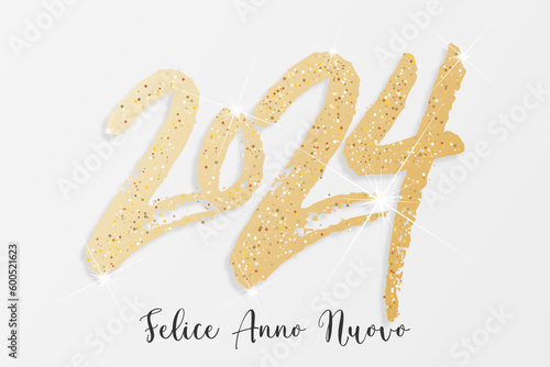 felice anno nuovo - buon anno 2024	