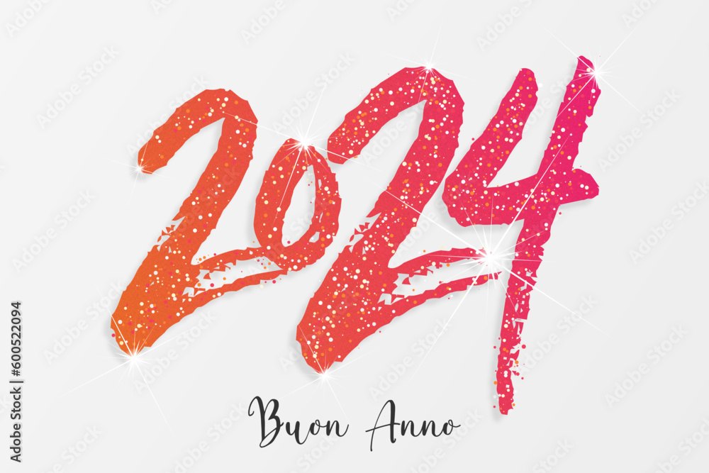 felice anno nuovo - buon anno 2024 felice anno nuovo - buon anno 2024