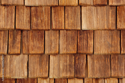 wall covered by wooden tile, texture
