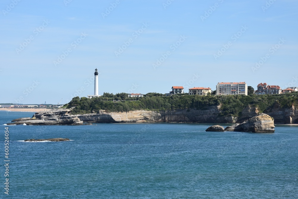 Vue du phare de Biarritz
