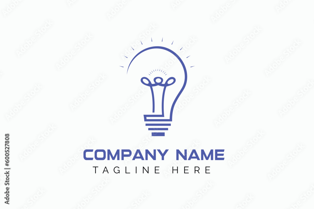 Idea logo concept for innovation excellent vector illustration Idea logo concept for innovation excellent vector illustration