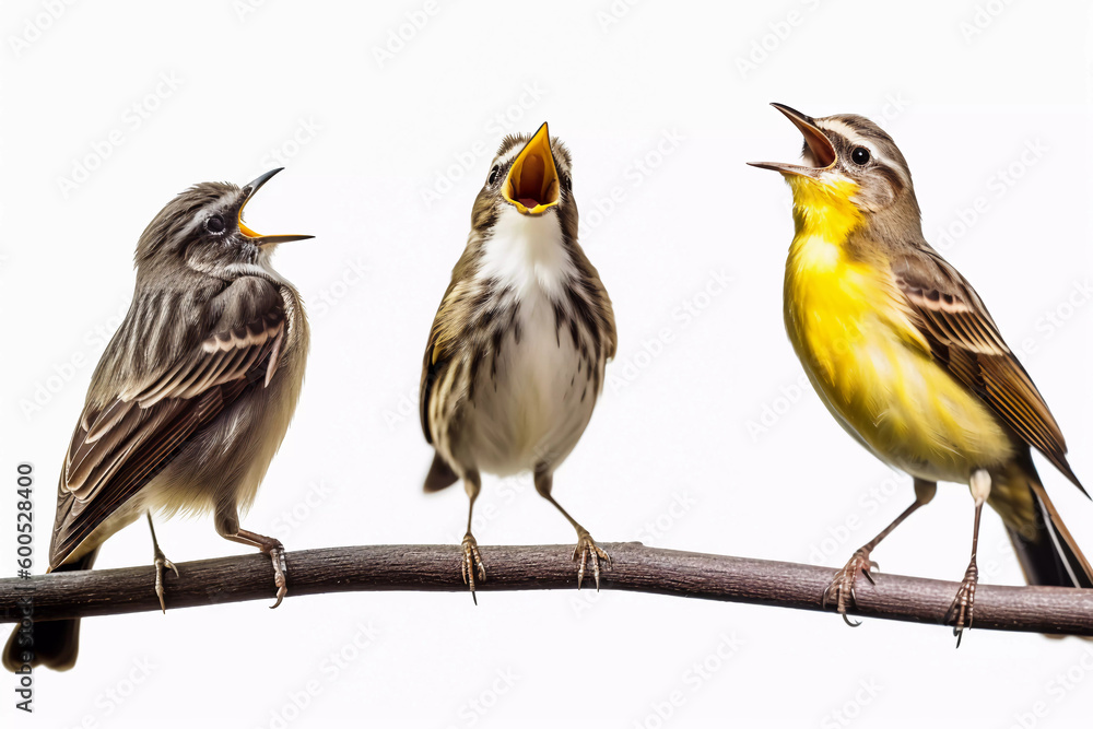 Harmony in Flight: Melodious Trio