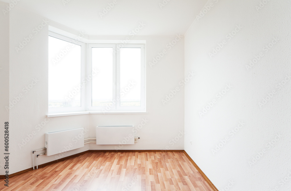 Fototapeta premium white empty room with window
