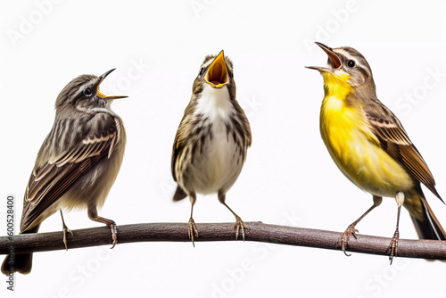 Harmony in Flight: Melodious Trio