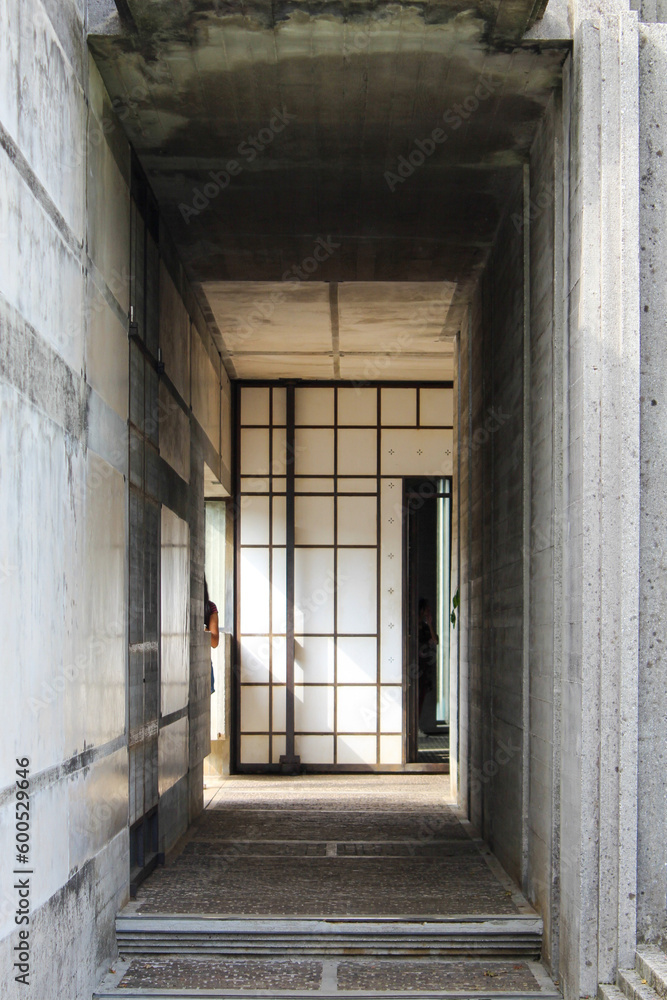 Brion Cemetery, in Italy designed by Carlo Scarpa