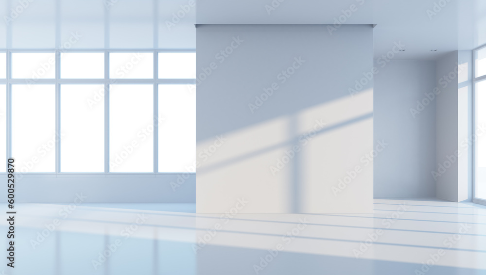 custom made wallpaper toronto digitalempty office space, 3d rendering