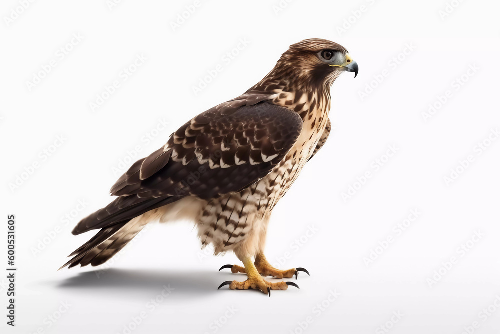 Hunter's Feast: Majestic Hawk with Prey Hunter's Feast: Majestic Hawk with Prey