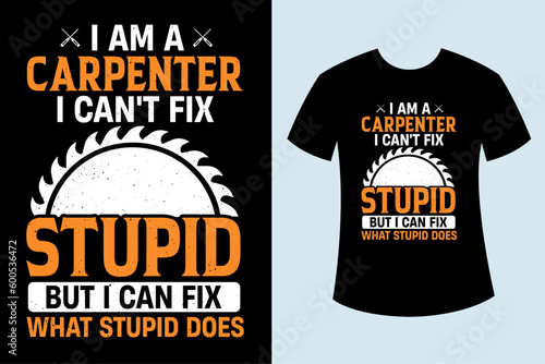 Carpenter t-shirt designs