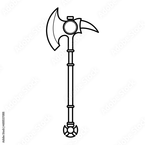 Plank Axe Icon for Logos and More