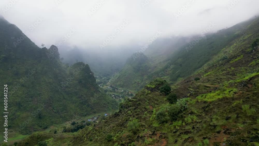Sapa's Verdant Tapestry: Aerial View of Green Mountains and Hills in Vietnam's Sapa Region 2 Sapa's Verdant Tapestry: Aerial View of Green Mountains and Hills in Vietnam's Sapa Region 2