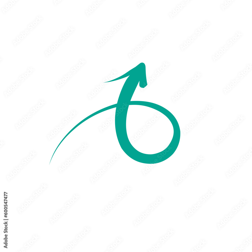 Green Arrow Hand Drawn 