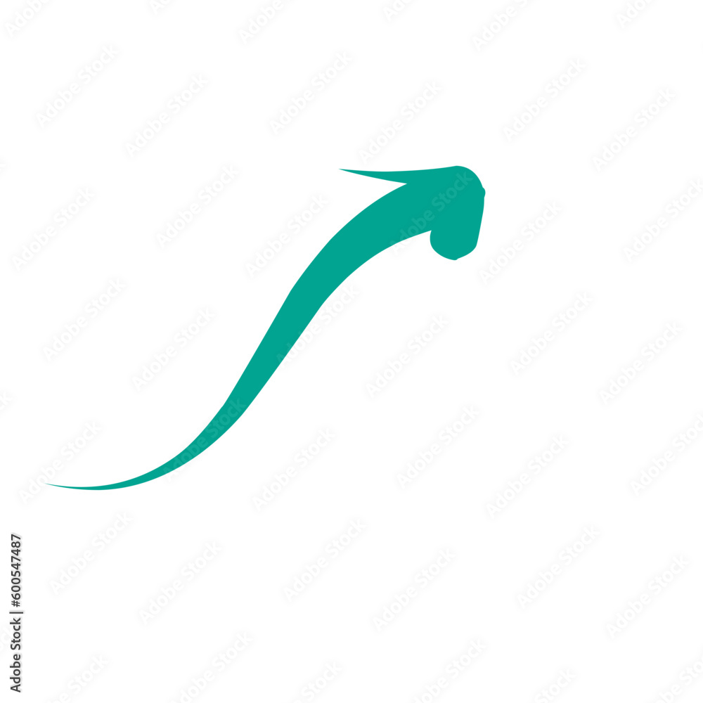 Green Arrow Hand Drawn Green Arrow Hand Drawn