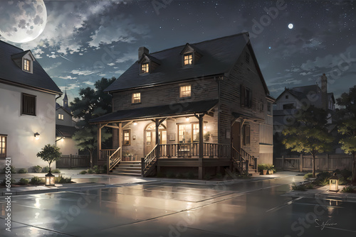 Stunning Nighttime Landscapes: Capturing the Beauty of Nature, Fantasy, and Abstract Art in Ultra-Detailed Quality